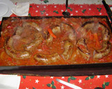 Foto del paso 9 de la receta: Chorizos a la pomarola en la plancheta ⚽