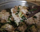 Foto langkah ke 4 dari resep Sego Megono Wonosobo Lauk Tempe Kemul dan Baceman.