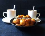 A picture of step 2 of Doum palm tea(shayin goruba).