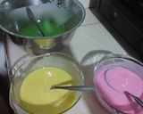 Foto langkah ke 3 dari resep Kue mangkok tanpa fermentasi tetap mekar.