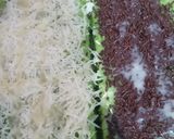 Foto langkah ke 3 dari resep Martabak pandan teflon.