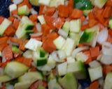 Foto del paso 1 de la receta: Arroz yamaní con lentejas y verduras