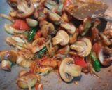 A picture of step 5 of Egg Mushrooms Tadka.