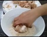 A picture of step 8 of Chicken lollipop.