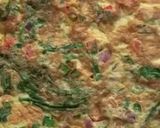 A picture of step 6 of 10 mins Hara lehsan Omelette (green garlic omelette).