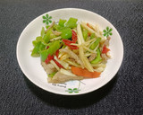 筊白筍青椒炒肉絲(簡單料理)的食譜步驟7照片