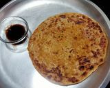 बचे हुए चावल का पराठा (bache huye chawal ka paratha recipe in Hindi) रेसिपी चरण 4 फोटो