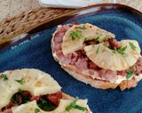A picture of step 9 of Cream Cheese and Sausage Toasts.