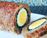 Foto del paso 8 de la receta: Aperitivo con carne relleno de espinaca y huevos