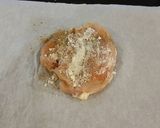 A picture of step 3 of Cheese and Mushroom Stuffed Chicken Breasts.