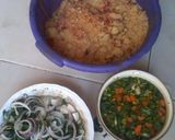 A picture of step 3 of Dambun couscous da lettuce da kifi #kanostate.