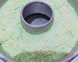 Foto langkah ke 7 dari resep 285. Bolu Tape Singkong Pandan Keju Otang.