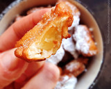Foto del paso 11 de la receta: Deliciosos buñuelos de manzana con harina de arroz y almidón de maíz (SIN GLUTEN y SÚPER ECONÓMICOS)