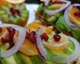 Une image de l'étape 4 de 🌱 Tartine avocat mayonnaise clémentine.