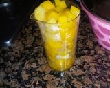 A picture of step 4 of Mango fruity  fresh n juicy.
