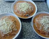 Foto del paso 18 de la receta: Lasagna de espinaca, jamón & queso de crepes con salsa rosa