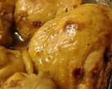 Foto del paso 3 de la receta: Pollo a la mostaza & miel con arroz blanco y batatas al natural