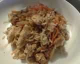Foto del paso 14 de la receta: Chow fan de pollo con verduras y arroz jazmín