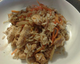 Foto del paso 14 de la receta: Chow fan de pollo con verduras y arroz jazmín