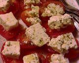 Foto del paso 1 de la receta: Pinchos de queso azul y tomates cherry