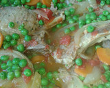 Foto del paso 6 de la receta: Costeletas de cerdo con hortalizas y arroz blanco 