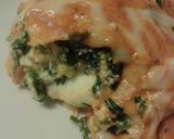Foto del paso 23 de la receta: Lasagna de espinaca, jamón & queso de crepes con salsa rosa