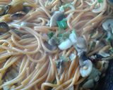 Foto del paso 7 de la receta: Pasta con mejillones y champignones