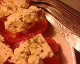 Foto del paso 2 de la receta: Pinchos de queso azul y tomates cherry