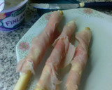 Foto del paso 1 de la receta: Palitos de queso envueltos en jamón serrano 
