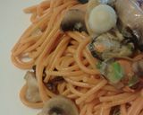 Foto del paso 9 de la receta: Pasta con mejillones y champignones