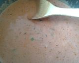Foto del paso 5 de la receta: Lasagna de espinaca, jamón & queso de crepes con salsa rosa