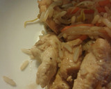 Foto del paso 15 de la receta: Chow fan de pollo con verduras y arroz jazmín