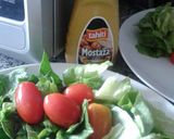 Foto del paso 5 de la receta: Ensalada de espinacas frescas con tomatines