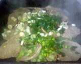 Foto del paso 4 de la receta: Peceto al champignon con verdeo y arroz blanco 