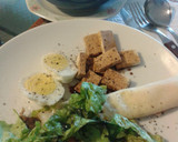 Foto del paso 2 de la receta: Tofu salteado en soja con lechugas huevo y queso