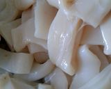 Foto del paso 1 de la receta: Cazuela de calamares con arroz
