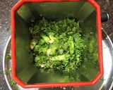 A picture of step 5 of Green chilli techa.