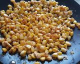 A picture of step 1 of Roasted Cauliflower Sweetcorn Papdi sabji.
