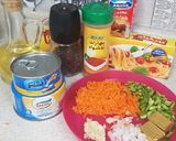 صورة لخطوة 1 من وصفة معكرونه بشاميل بالتونه 😋🍝