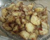 A picture of step 3 of Aloo Chaat.