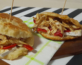 Foto del paso 5 de la receta: Bocadillo de carne desmechada
