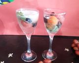 A picture of step 3 of Melon Ball Punch.
