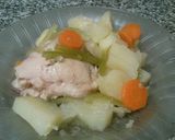 Foto del paso 6 de la receta: Pollo al apio con papas y zanahorias