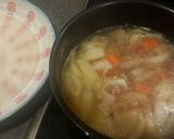 A picture of step 9 of Nikujaga (Japanese Meat and Potato Stew).