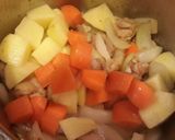 A picture of step 7 of Nikujaga (Japanese Meat and Potato Stew).