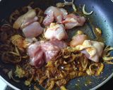 รูปขั้นตอนการทำที่ 2 ของ ชิกเก้น โด ปิอัซซ่า(chicken do pyaza)