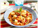 กุ้งผัดพริกขี้หนู