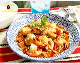 รูปขั้นตอนการทำที่ 8 ของ กุ้งผัดพริกขี้หนู