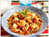 กุ้งผัดพริกขี้หนู