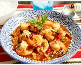 รูปขั้นตอนการทำที่ 9 ของ กุ้งผัดพริกขี้หนู